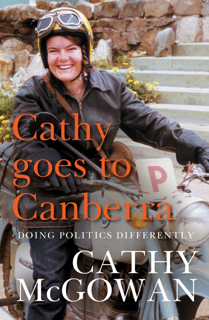 Cathy goes to Canberra